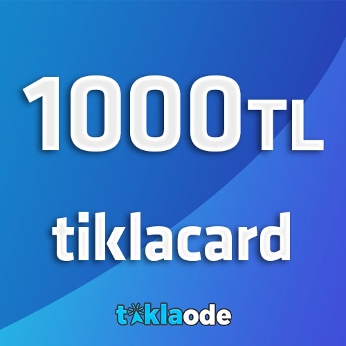 Tikla Card 1000TL