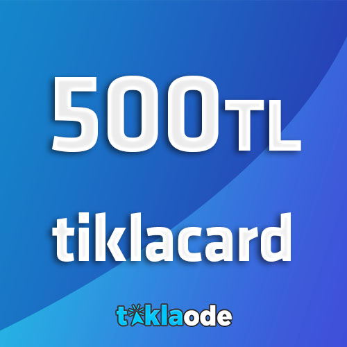 Tikla Card 500TL