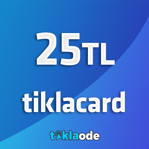 Tikla Card 25TL